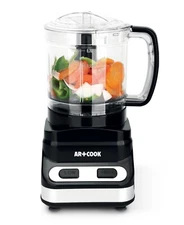 Art & Cook 2-Speed Mini Food Processor - Black