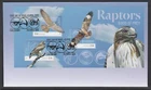 AUSTRALIA 2025 RAPTORS - BIRDS of PREY - MINISHEET  V F Used on FDC - in stock