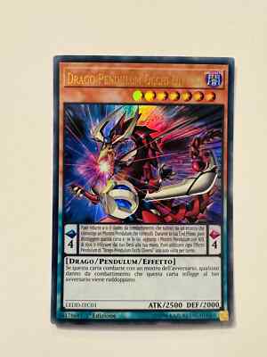 Yu-Gi-Oh!   Verschiedene Augen Pendeldrache   LEDD-ITC01   Ultra Rare (1Ed)   NEUWERTIG