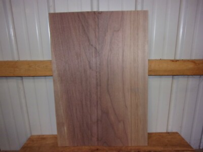 2 PC WALNUT LUMBER WOOD KILN DRIED BOARDS 103H 28 1/2'' X 9 7/8'' X 7/8'' END MATCH