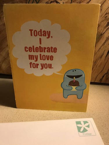 Valentines Day Anniversary Card Sweet Cute Love - Picture 2 of 7