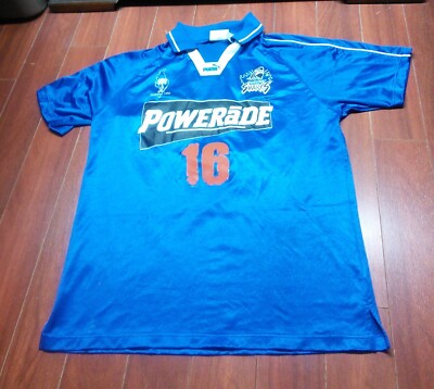 Vintage 90s Men's PUMA x Eastern Shore Sharks Jersey #16