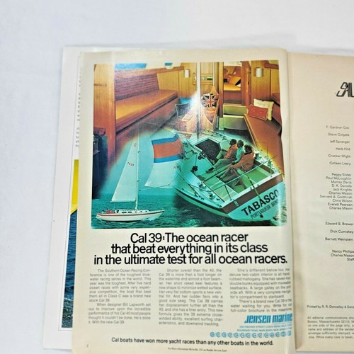 1972 Sail Magazine - June - Crossing the Atlantic & Pacific Oceans - Picture 3 of 11