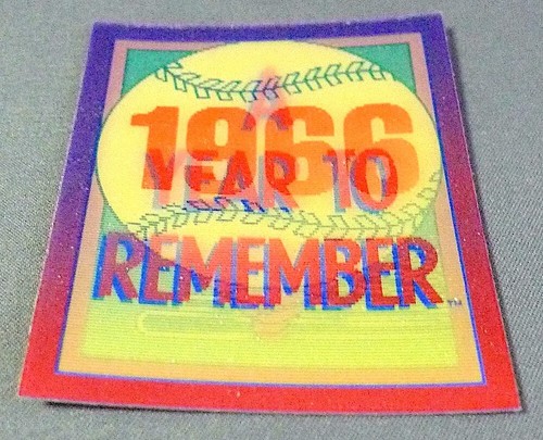 1989 Score Mini Lenticular A Year To Remember MLB Cards - Imagen 15 de 17