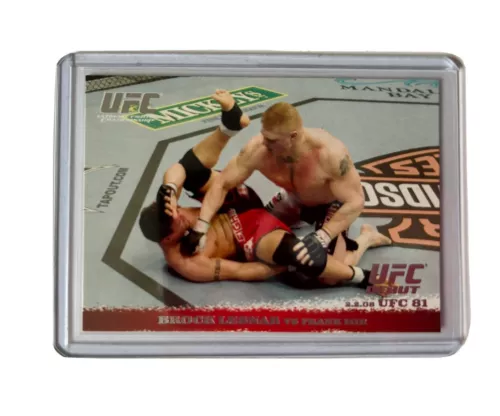 2009 TOPPS UFC ROUND 1 BROCK  LESNAR RC 