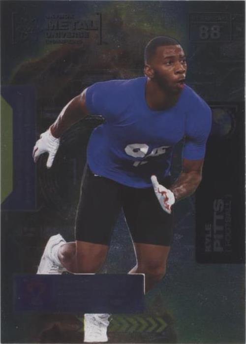 2021 Skybox Metal Universe Champions Kyle Pitts #88 - 1 of 2