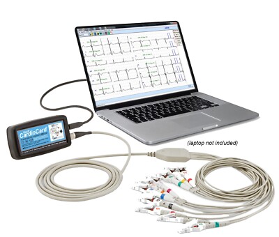 Nasiff CardioResting ECG System - Computer Based - 12 Lead - Auto Diagnostic