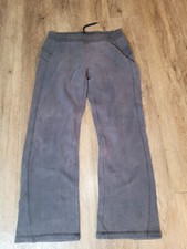 Nike Women's Medium Black Wide Leg Sweatpants Relaxed Y2K Vintage Swoosh Gym