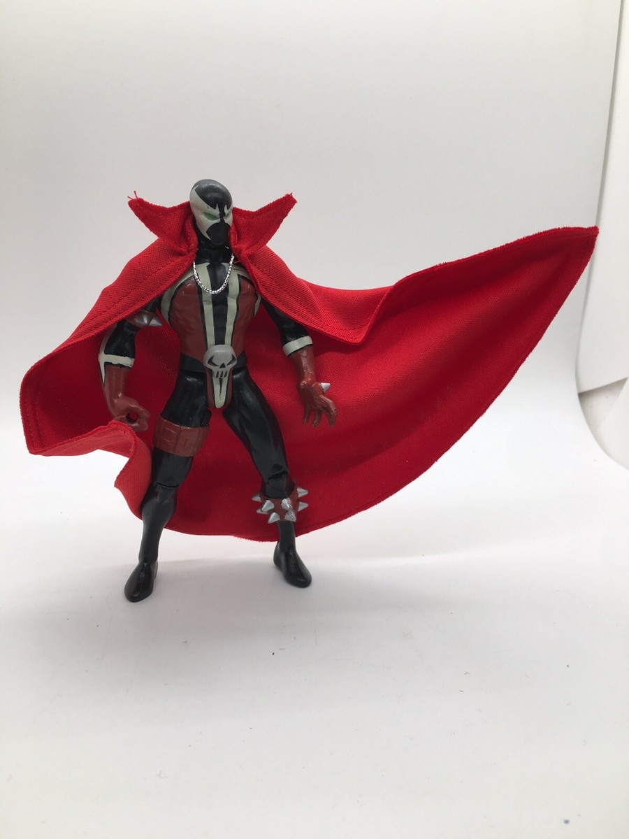 Custom McFarlane Spawn Red Wired Posable Cape For 6” Figures (Cape