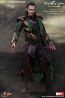 Hot Toys 1/6 MMS231 Marvel Thor The Dark World Loki 12 Inch