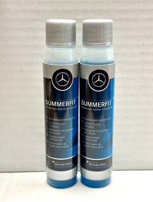 Genuine Mercedes Benz Windshield Washer Fluid Concentrate Set of 2 000986200013