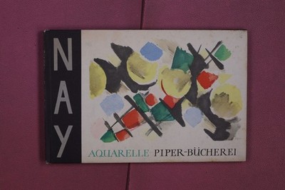 349630 Ernst Wilhelm Nay AQUARELLE R. Piper & Co. Verlag HC