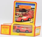 Matchbox Superfast #35 Fandango red, blue prop. German Box. Lesney England