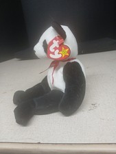 Peking the Panda Bear Beanie Baby 1994 TY Original with Tag JA 484