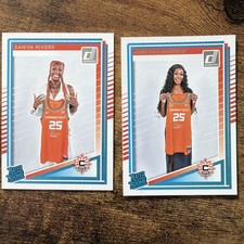 2025 Panini Donruss WNBA - Rated Rookie Aneesah Morrow Saniya Rivers 92 99