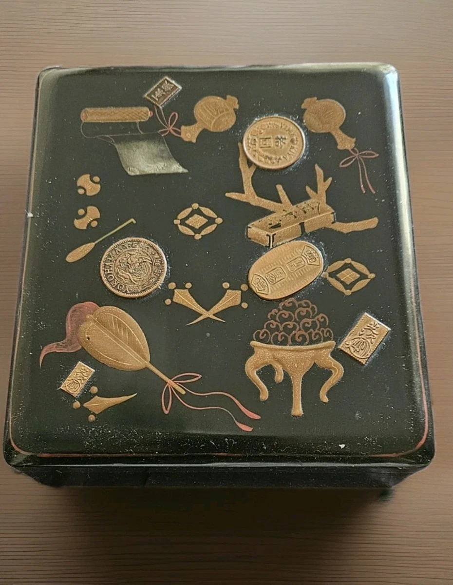 日本漆器盒| eBay