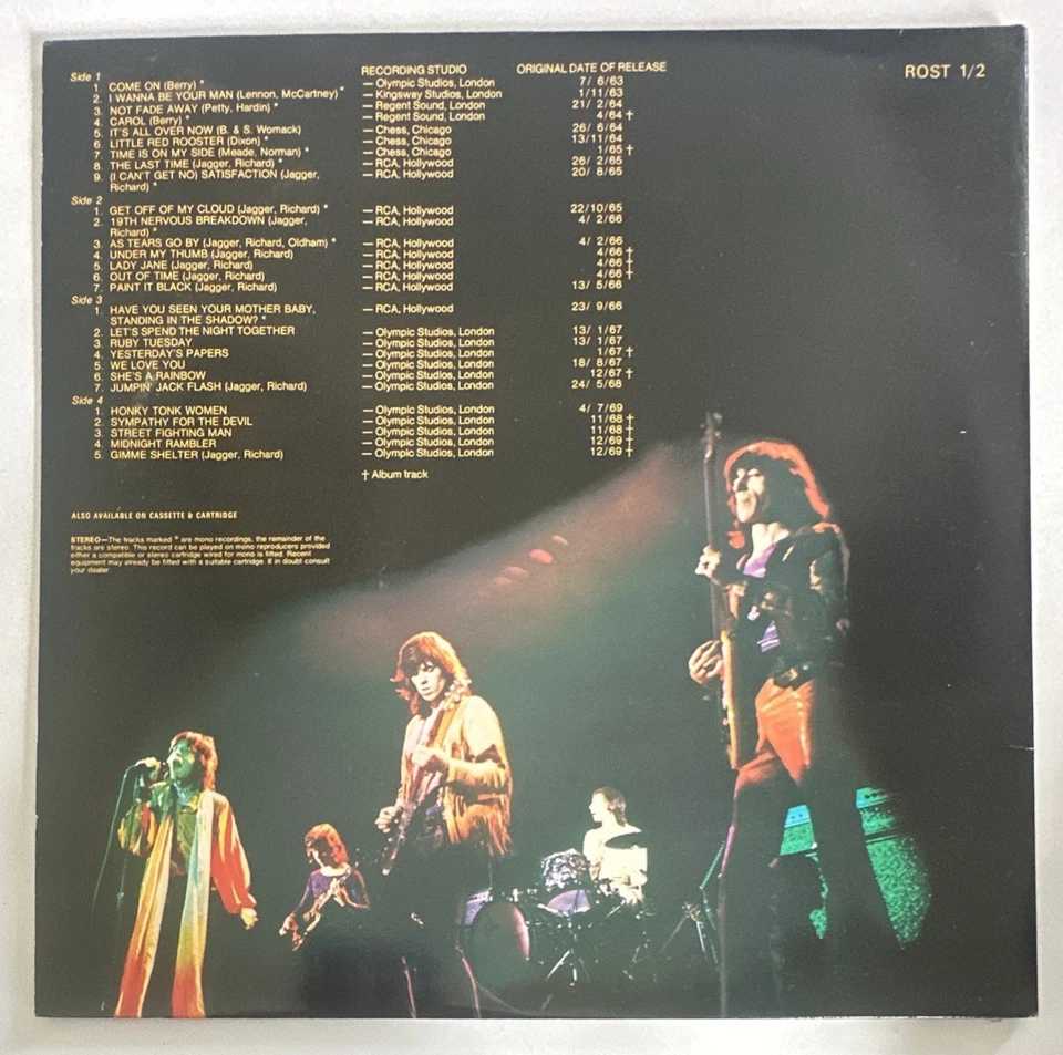 The Rolling Stones Rolled Gold The Very Best Of The Rolling Stones Double LP NM - Image 3 of 4