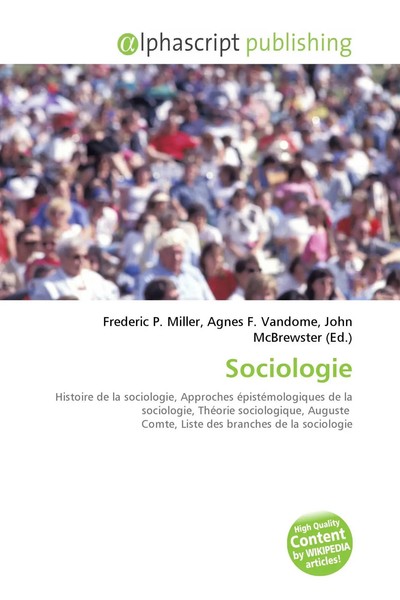 Frederic P. Miller (U. A.) | Sociologie | Taschenbuch | FranzöSisch (2026)-image