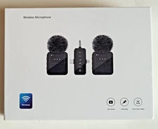 Wireless Lavalier Microphone 3 In 1 For iPhone/Android/Camera