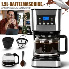 Kaffeemaschine mit Thermoskanne 1,5L max.12 Tassen 950W Leistung Filterkaffee