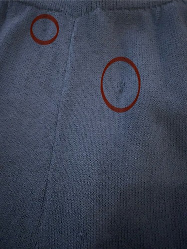 St. John Collection Santana Knit Pants 12 Brown Barrel Pleat VTG USA “Flaw” - Picture 10 of 11