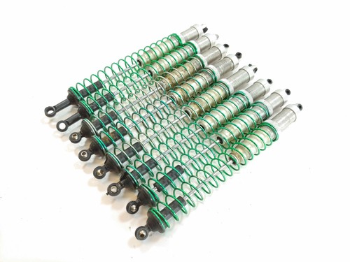 8x Threaded Aluminum Silver 169mm Xtra Long 1/8 Monster Truck RC Shocks HPI Sava - Picture 6 of 6