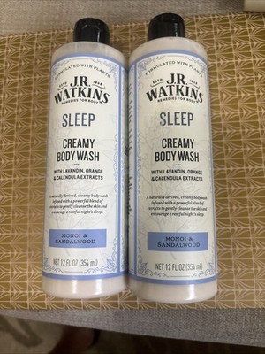 J.R. Watkins Awaken Creamy Body Wash - Rosemary & Rosewood- 12 FL Oz Each 2 Pack