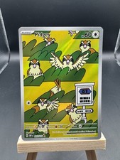 Pokémon TCG Pidgey 207/197 Obsidian Flames Illustration Rare 