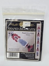 Mill Hill Shaped Beaded Bracelet Kit Raggedy Ann And Andy MHBB26 NOS 1983