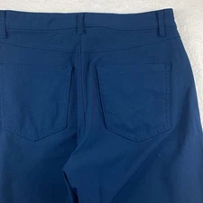 Hudson Barrow Performance Tech Pants Men Size 30x30 Navy Blue Stretch Golf