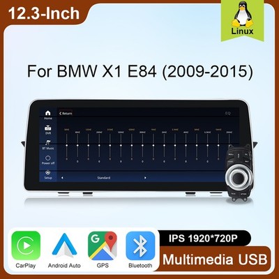 12.3'' Linux Carplay Autoradio Idrive GPS Nav Für BMW X1 E84 (2009-2015) CCC LHD
