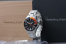 [QUASI NUOVO con scatola] Orologio automatico da uomo Hamilton Khaki Navy...