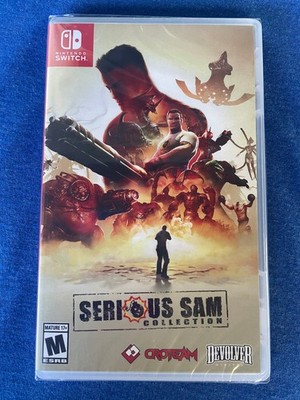 Serious Sam Collection for Switch Special Reserve Ltd Edition New Sealed!