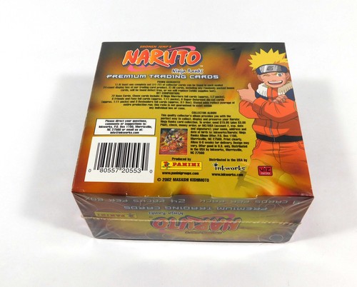 Panini Naruto Ninja Ranks 2006 caja sellada (24 paquetes) - Imagen 2 de 2