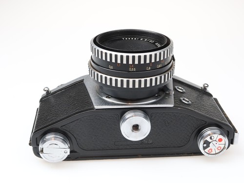 Exakta VX 500 Kamera Camera Carl Zeiss Tessar 50mm f2.8 Objektiv lens 98299 - Picture 7 of 9