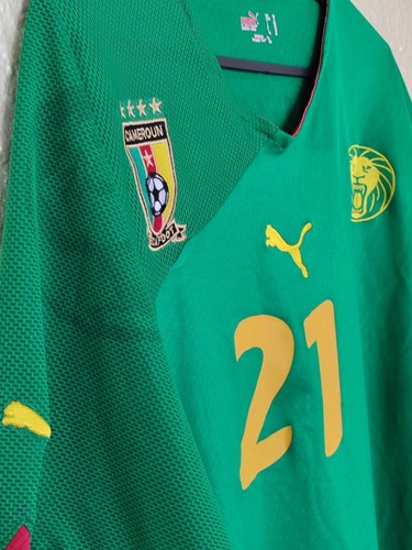 Puma Cameroun Kamerun Grün Fußball Trikot Größe XL - Bild 4 von 5
