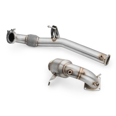 Downpipe für Hyundai Veloster N / Kona N mit MS Katalysator und Schalldämpfer