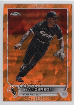 2022 Topps Chrome Sapphire Orange 12/25 Tim Anderson #64 1k9e