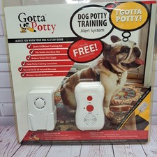 Gotta Potty Dog Potty Training Alert System W/ Instructional DVD Audible Sealed