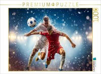 Calvendo Puzzle A Motif From The Calendar Football - Duel | 1000 Pieces, Finishe