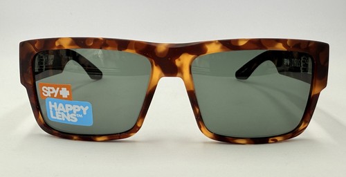 Authentische SPY + Cyrus weiche matte Camouflage Schildpatt mit glücklicher grau grüner Sonnenbrille - Bild 2 von 8