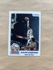 1984 Star #23 (Denver) West All-Star Rockets Ralph Sampson Rookie EX-NRMT