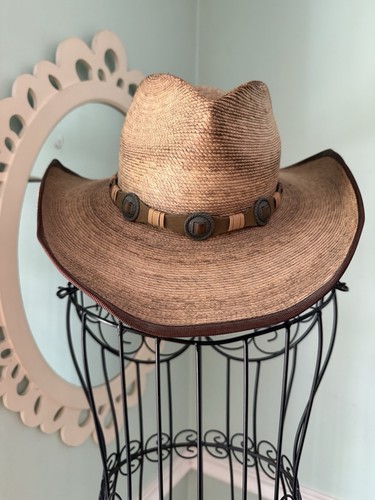STETSON/ (Stetson) KIMBALL/Western Hat 100% Western Palm Medium