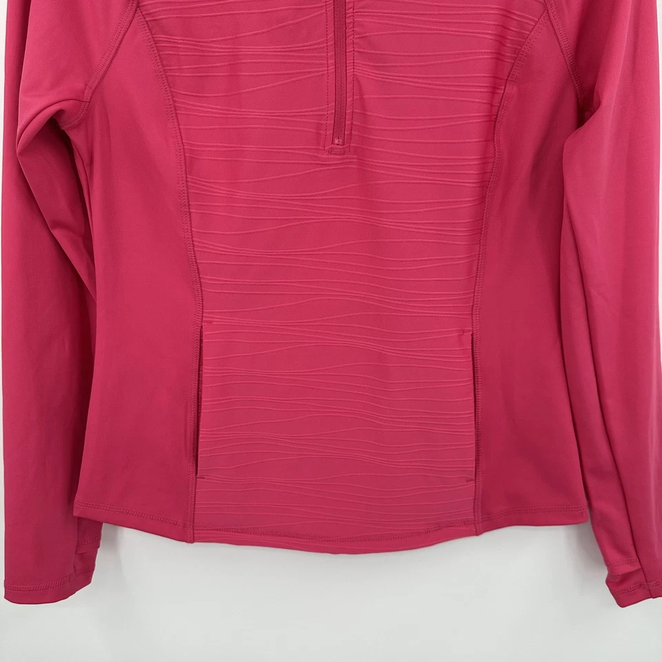 Tommy Bahama Pullover Womens Small 1/2 Zip Stretch Athletic Top Everyday Active - Image 3 of 4