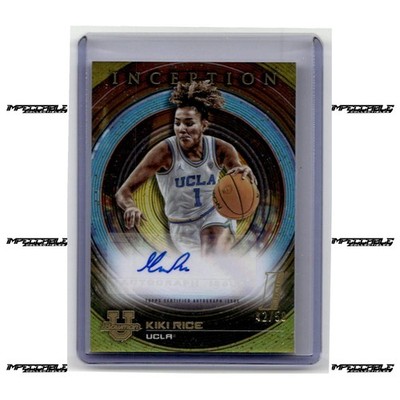 2022-23 Bowman U Inception - Gold V2 #BIA-KR Kiki Rice Rookie Auto /50