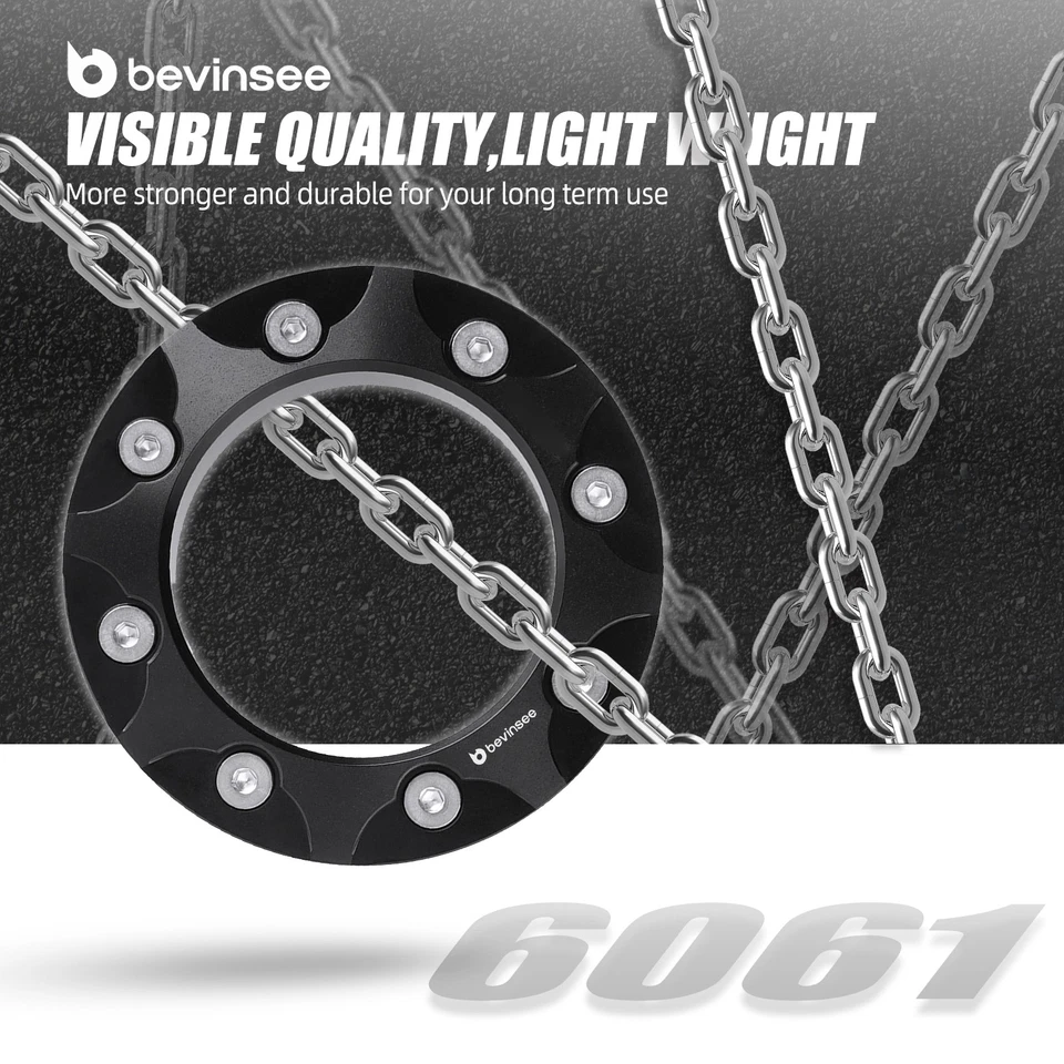 Bisel de salida de guardabarros de tubo de 3,1" negro anodizado para Nissan Titan para Toyota Tundra Foto 3 de 4