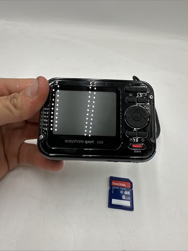 Kodak EasyShare Sport C123 12.0MP Digital Camera - Blue - Picture 2 of 5