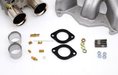 MAZDA RX7 12A WEBER 45 DCOE CARBURETOR CONVERSION MANIFOLD CARB