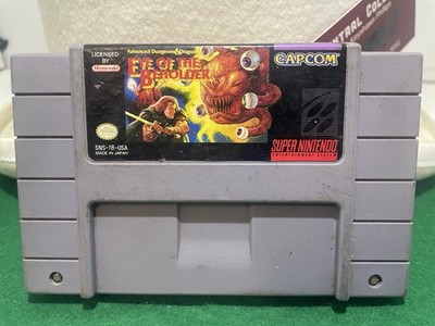 Nintendo SNES Eye of the Beholder Game Cartridge