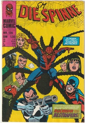   DIE SPINNE #136, Williams Verlag/Marvel Comics 1979 COMICHEFT Z2